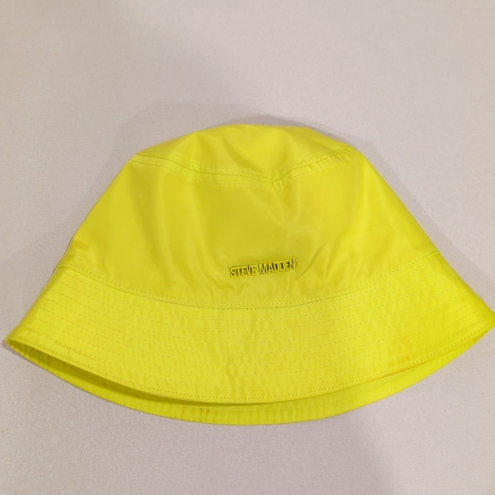Neon Yellow Bucket Hat